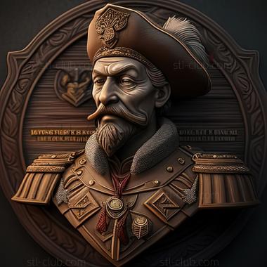 3D модель Игра st Europa Universalis 4 Казаки (STL)